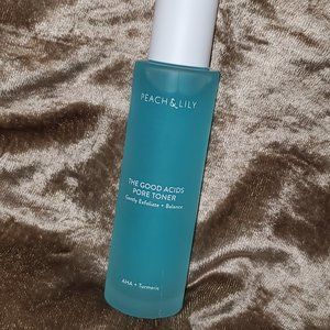 Peach & Lily 🍑🪷 100mL The Good Acids Pore Toner - Exfoliate, AHA, Tumeric NIB